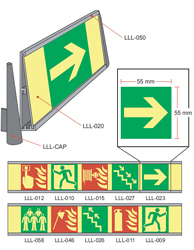 Photo Luminescent Low Level Escape Route Systems